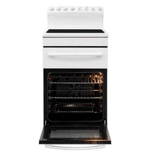 Load image into Gallery viewer, 540mm Parmco White Electric Free Standing Stove