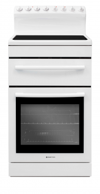 540mm Parmco White Electric Free Standing Stove