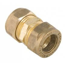 Shires Straight Coupling 20mm Brass DR