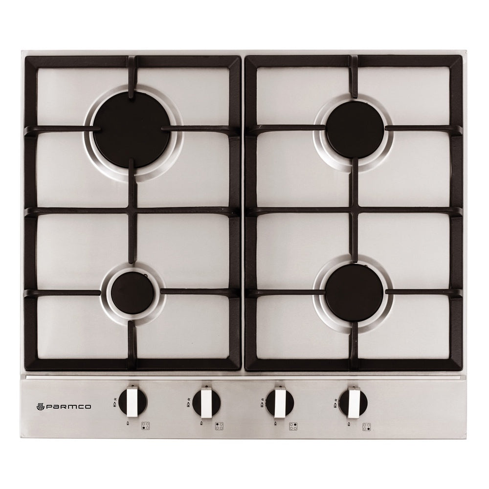 Parmco 600mm Hob S/S - 4gas