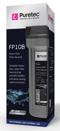 Filter Housing Kit, 10 inch, Grey, 1/2 conn