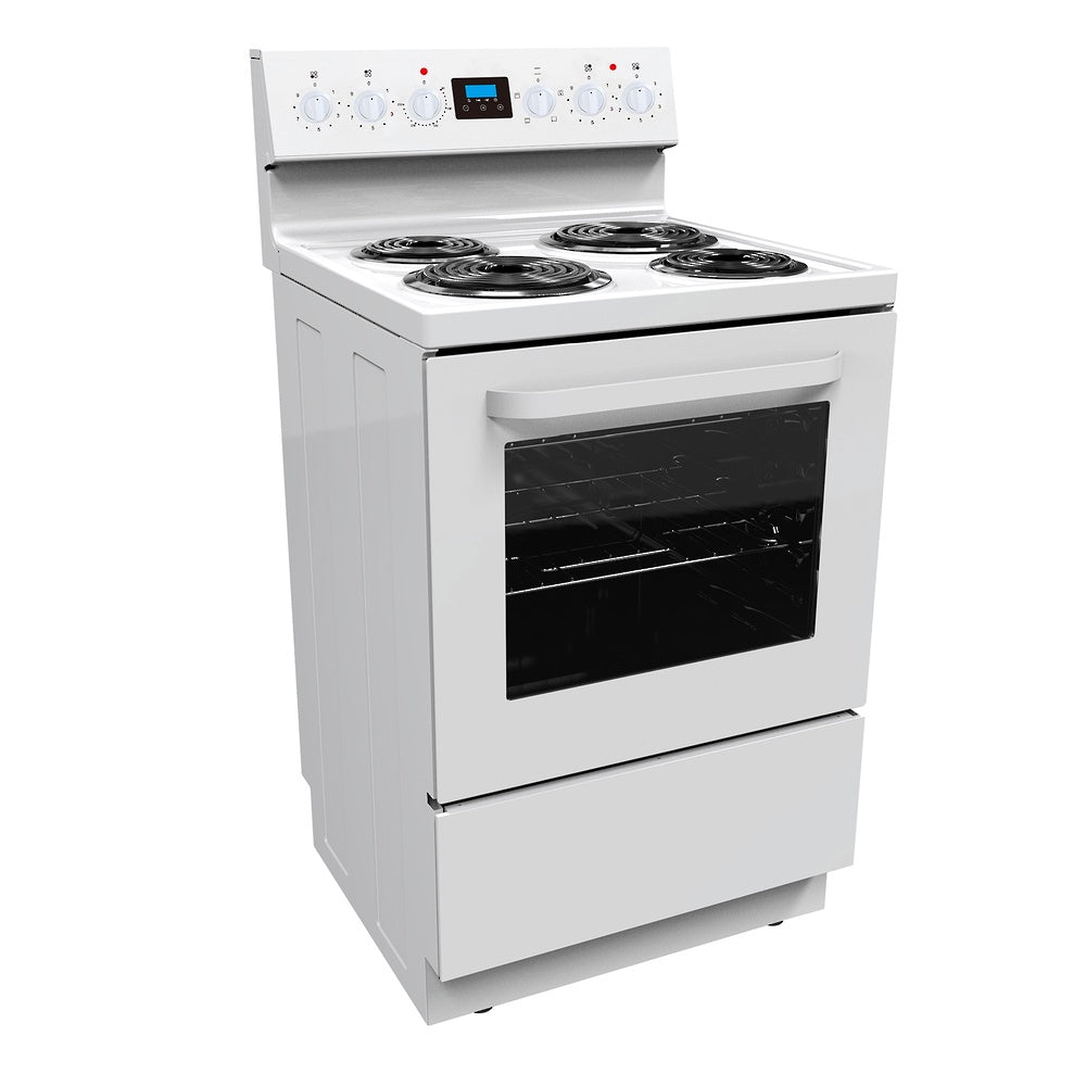 Parmco 600mm White Freestanding Stove